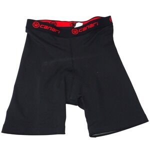 Canari Mens‎ Black Padded Cycling Shorts Size Medium